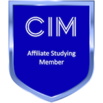 Chartered Institute of Marketing Affiliate Studying Member